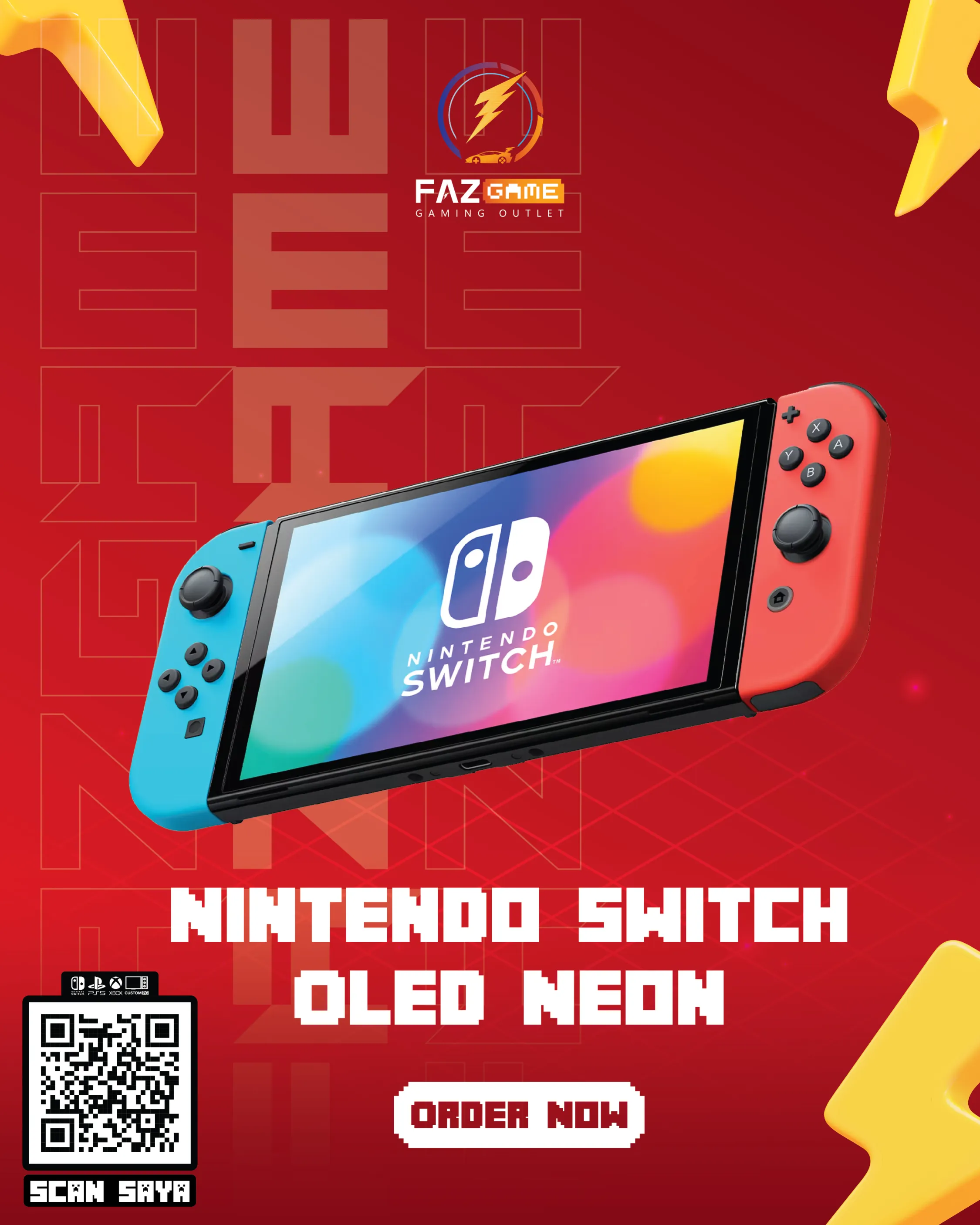 Switch OLED Neon