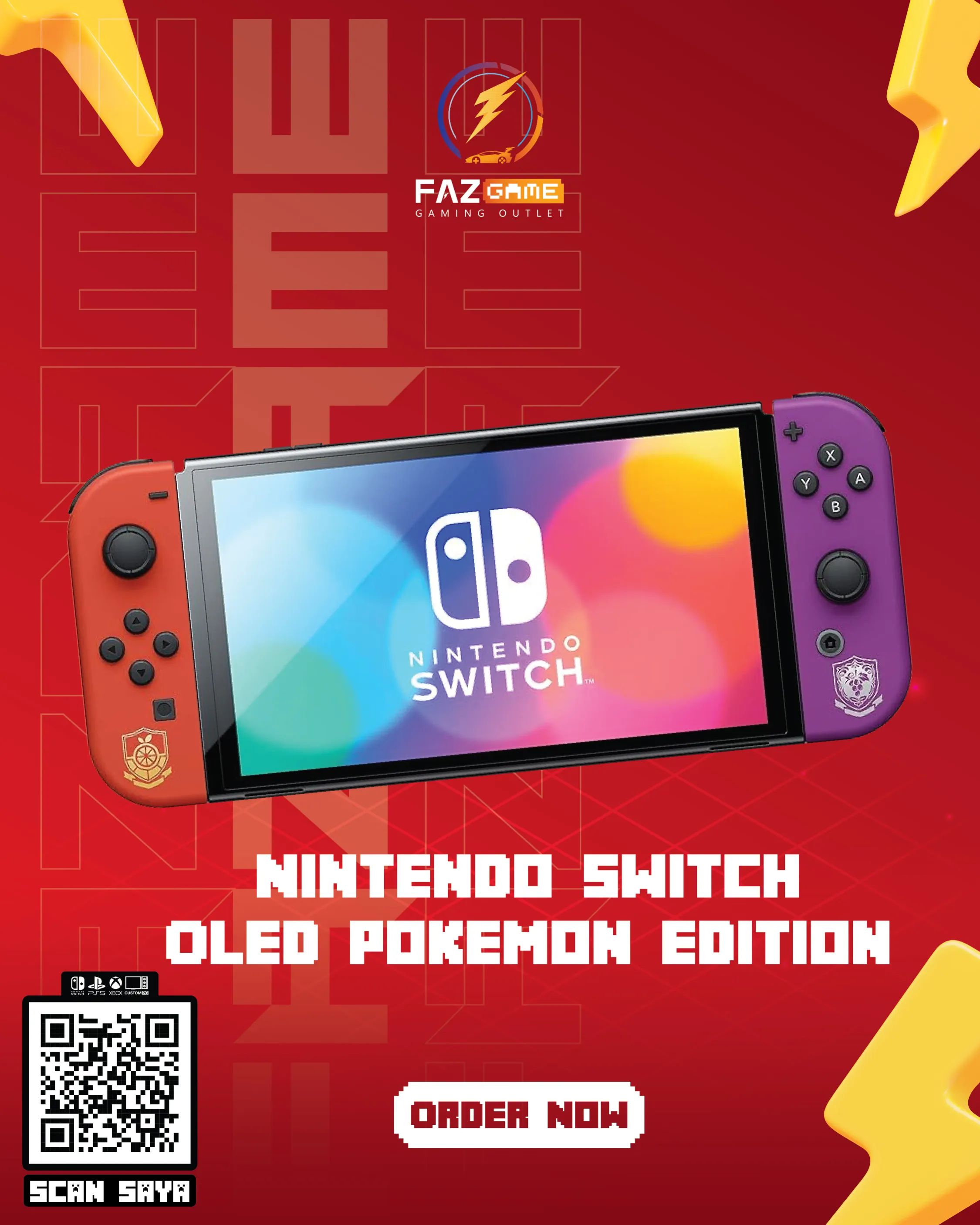 Switch OLED Pokemon