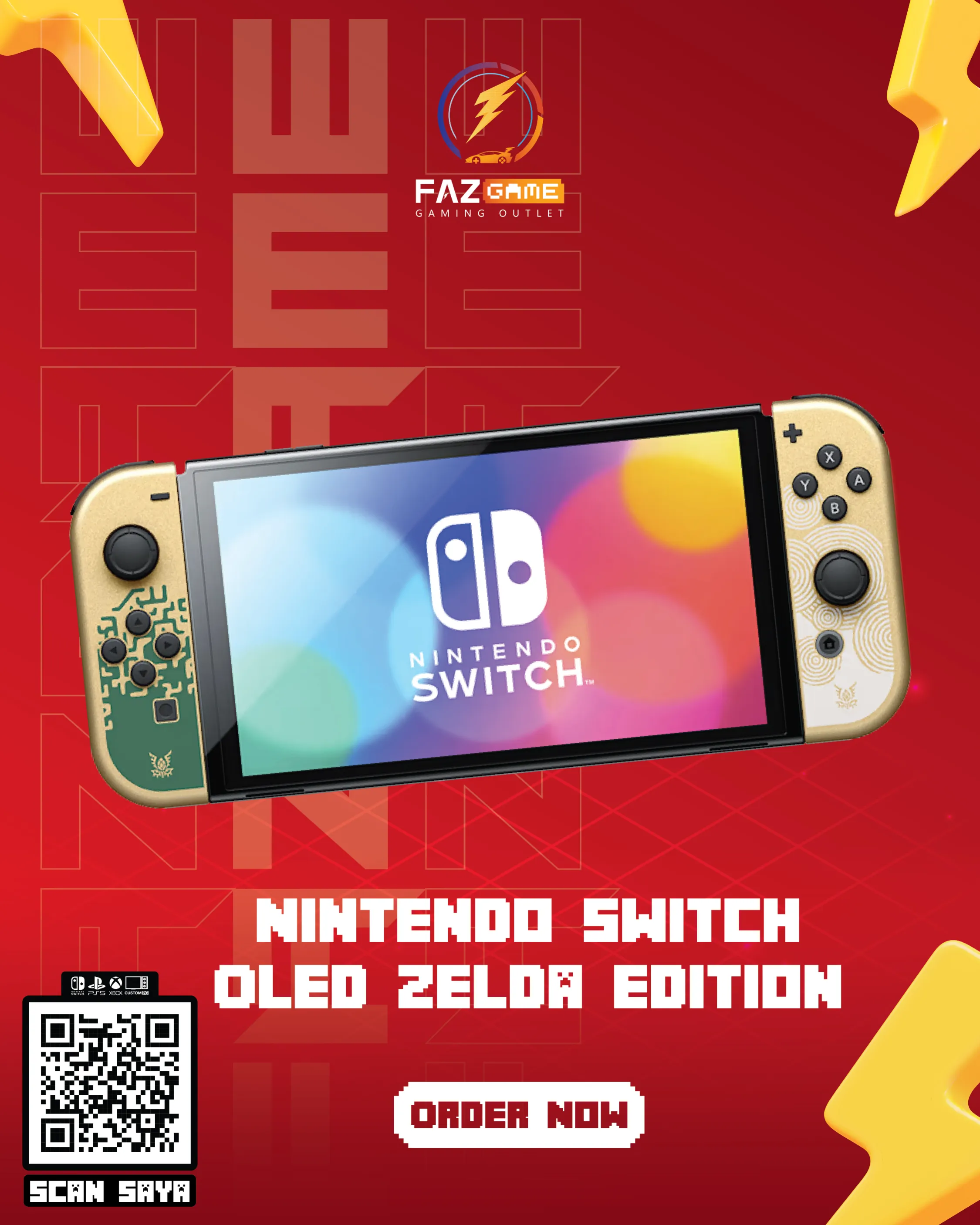 Switch OLED Zelda